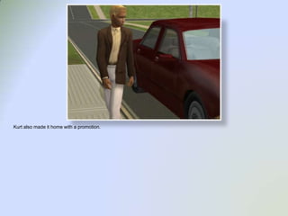 Kurt also made it home with a promotion.