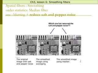 Intensity transformation and spatial filtering | PPT