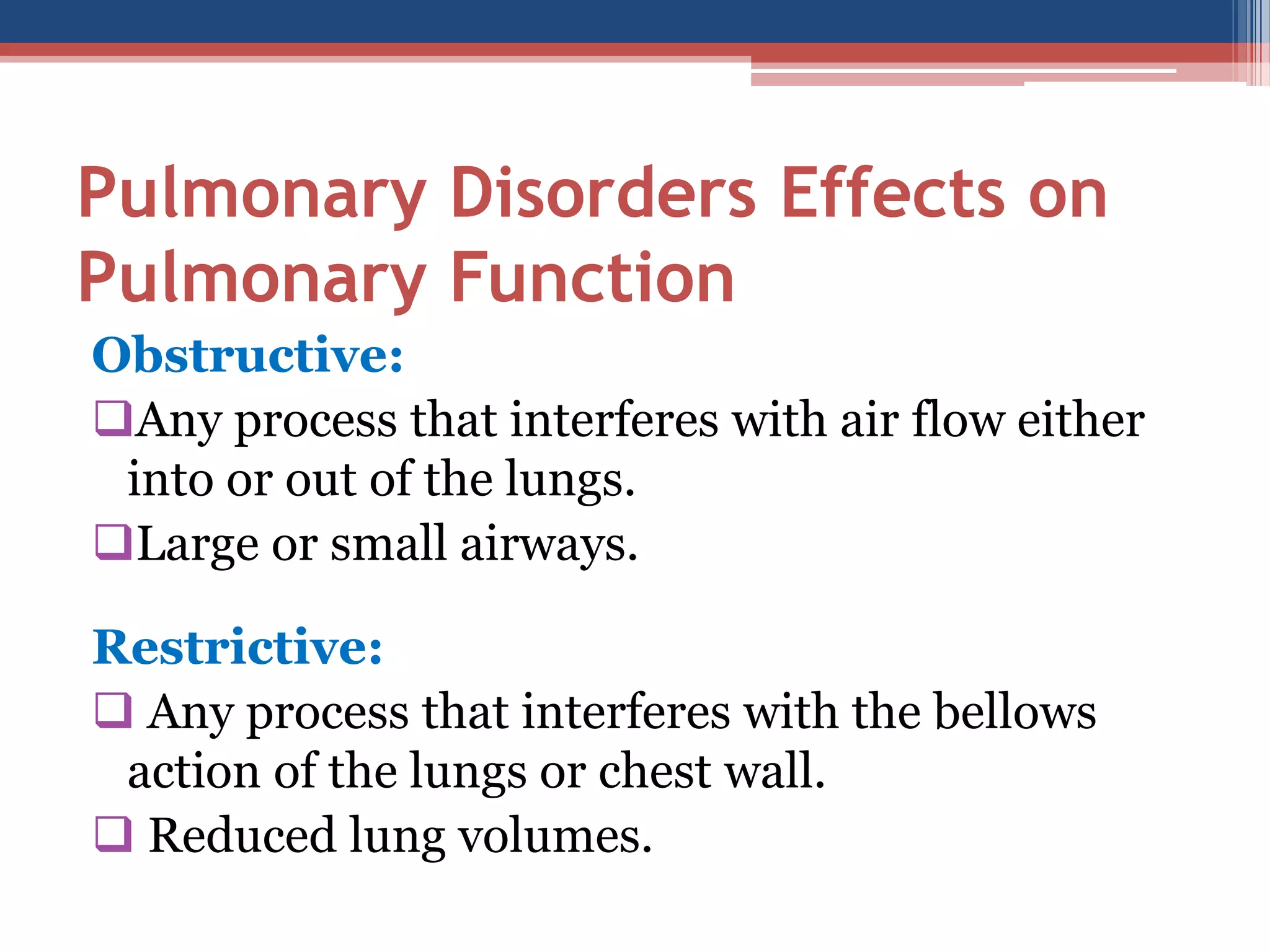 COPD Lecture 9 spirometry of obstructive lung diseases | PDF