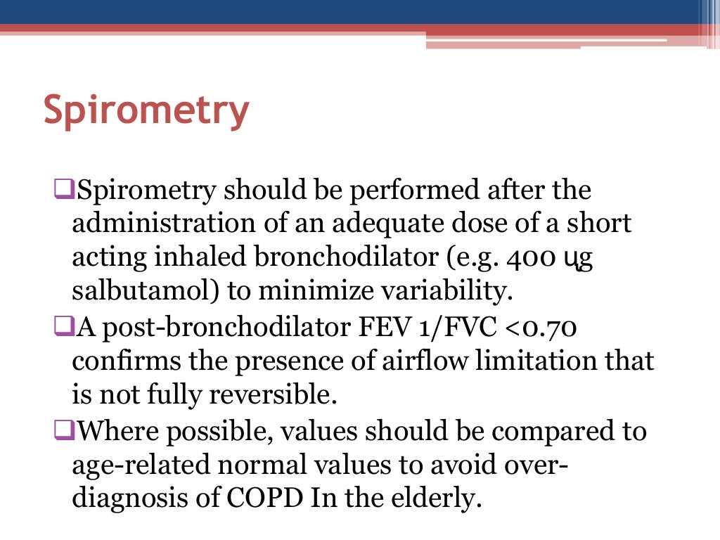 COPD Lecture 9 spirometry of obstructive lung diseases