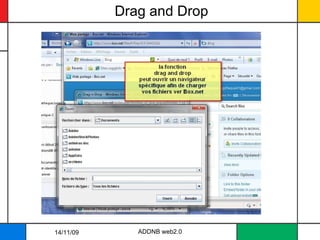 Drag and Drop 14/11/09 ADDNB web2.0 