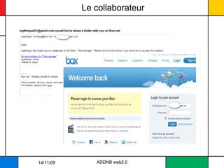 Le collaborateur 14/11/09 ADDNB web2.0 
