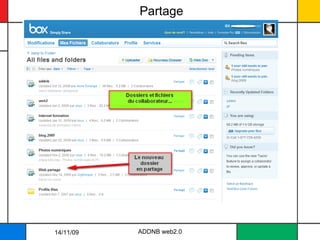 Partage ADDNB web2.0 14/11/09 