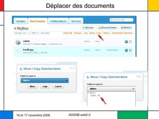 Déplacer des documents