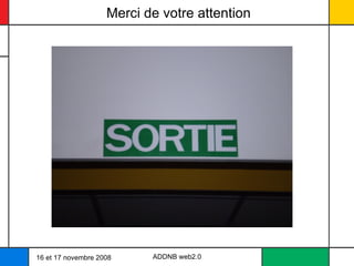 Merci de votre attention