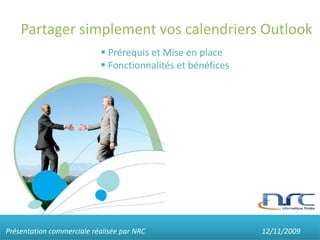 Partager simplement vos calendriers Outlook ,[object Object]