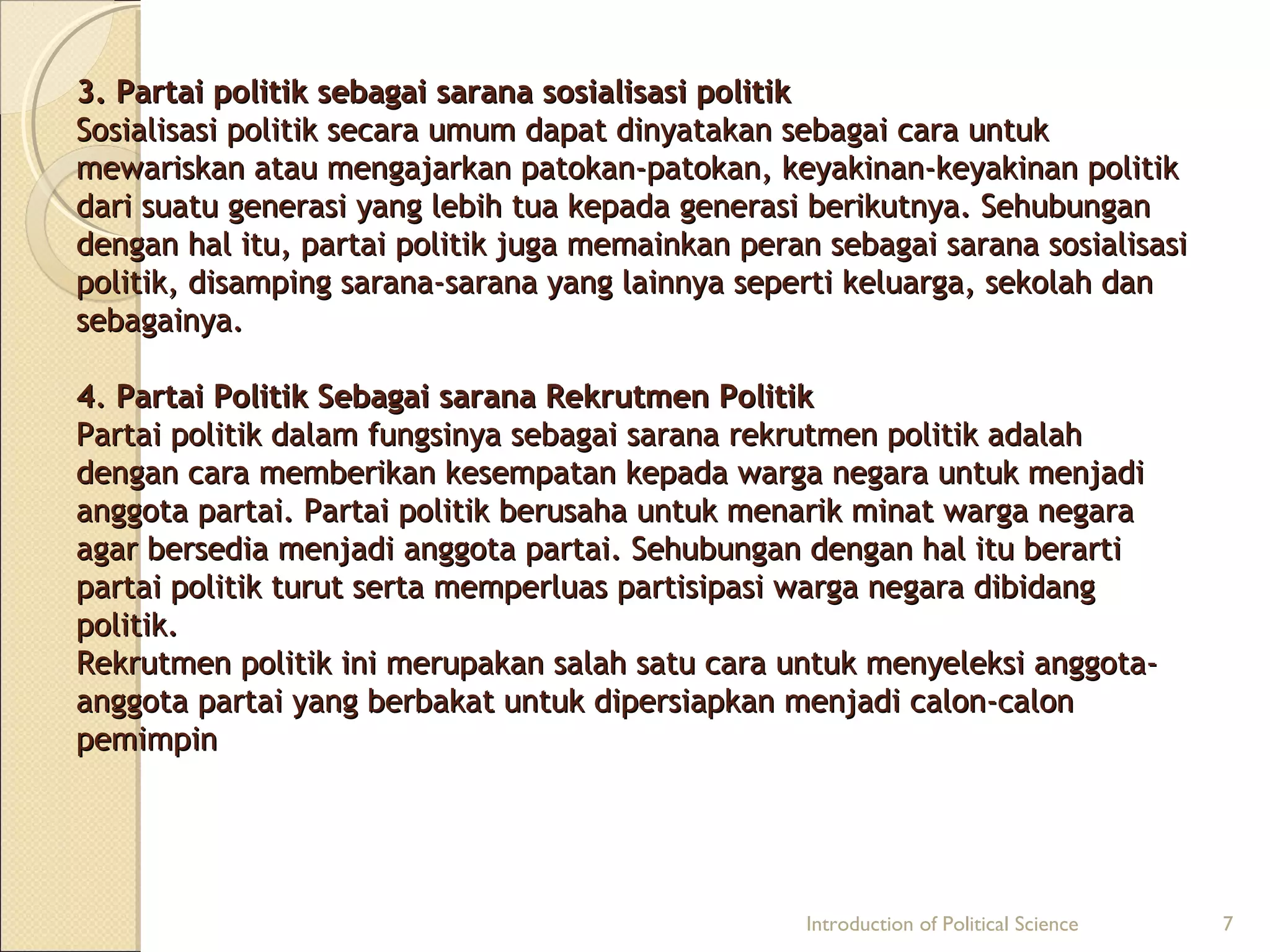Apa Saja Tantangan Yang Dihadapi Oleh Partai Politik