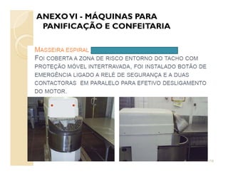 ANEXOVI - MÁQUINAS PARA
PANIFICAÇÃO E CONFEITARIA
119
 