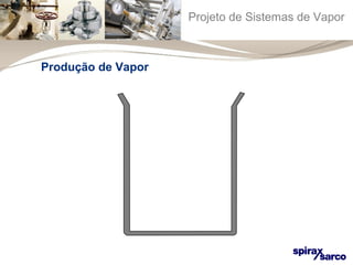 Projeto de Sistemas de Vapor 
Produção de Vapor 
 