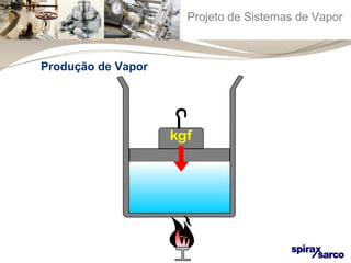 Projeto de Sistemas de Vapor 
Produção de Vapor 
 
