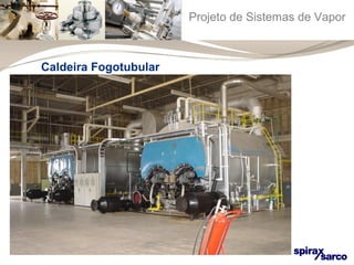 Projeto de Sistemas de Vapor 
Caldeira Fogotubular 
 