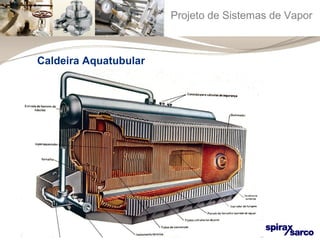 Projeto de Sistemas de Vapor 
Caldeira Aquatubular 
 