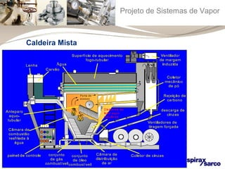 Projeto de Sistemas de Vapor 
Caldeira Mista 
 