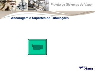 Projeto de Sistemas de Vapor 
Ancoragem e Suportes de Tubulações 
 