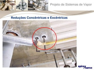 Projeto de Sistemas de Vapor 
Reduções Concêntricas e Excêntricas 
 