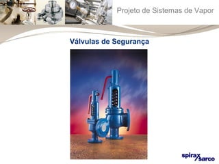 Projeto de Sistemas de Vapor 
Válvulas de Segurança 
 
