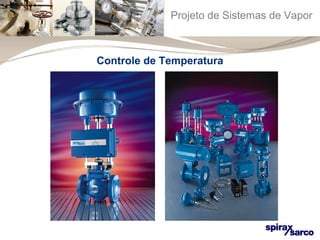 Projeto de Sistemas de Vapor 
Controle de Temperatura 
 