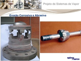 Projeto de Sistemas de Vapor 
Erosão Corrosiva e Abrasiva 
 