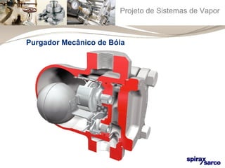 Projeto de Sistemas de Vapor 
Purgador Mecânico de Bóia 
 