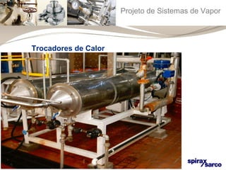 Projeto de Sistemas de Vapor 
Trocadores de Calor 
 