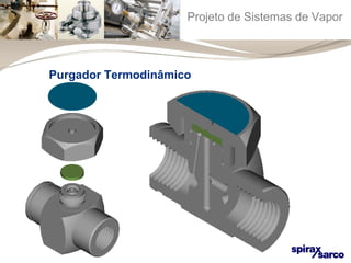 Projeto de Sistemas de Vapor 
Purgador Termodinâmico 
 