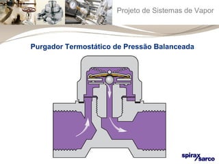 Projeto de Sistemas de Vapor 
Purgador Termostático de Pressão Balanceada 
 