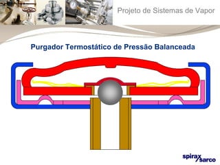 Projeto de Sistemas de Vapor 
Purgador Termostático de Pressão Balanceada 
 