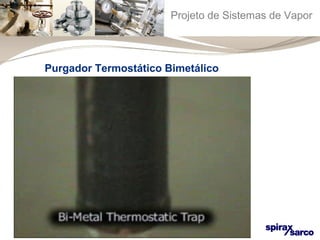 Projeto de Sistemas de Vapor 
Purgador Termostático Bimetálico 
 