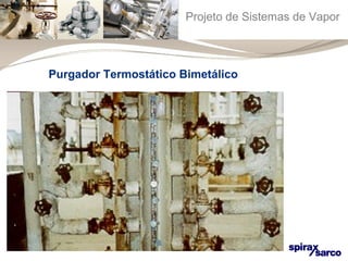 Projeto de Sistemas de Vapor 
Purgador Termostático Bimetálico 
 