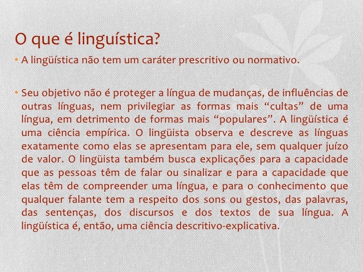 Parte 1 linguística geral apresentação