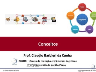 © Claudio Barbieri da Cunha
Conceitos
Prof. Claudio Barbieri da Cunha
CISLOG - Centro de Inovação em Sistemas Logísticos
 