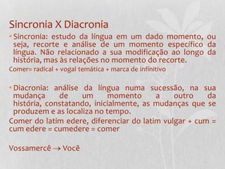 Assistemática: ato individual de vontade, ao falar, o falante precisa fazer opções por uma ou outra maneira de dizer a mesma coisa, fazer escolha entre vocabulários;
