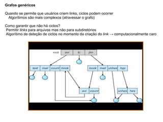 Localização: ponteiro para 1o bloco 