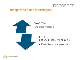 Transparência das informações 
 