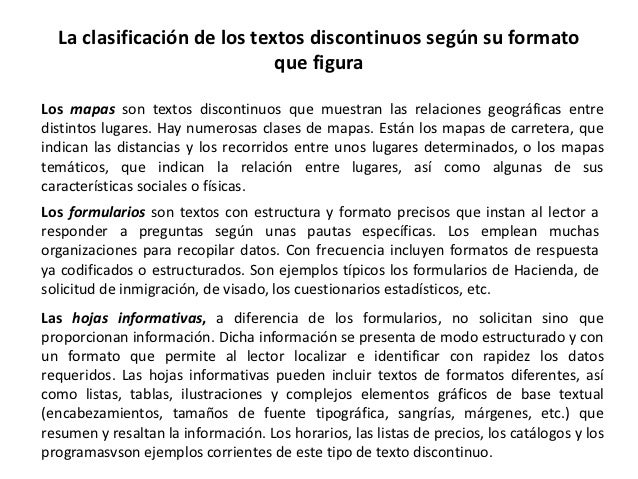 Textos continuos Parte 3