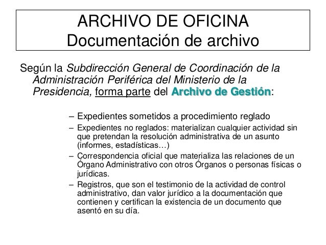 archivo de oficina el archivo de oficina gesti 243 n archivo de oficina el archivo de oficina gesti 243 n