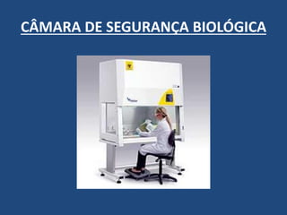 CÂMARA DE SEGURANÇA BIOLÓGICA  