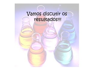 Vamos discutir os  resultados!!! 
