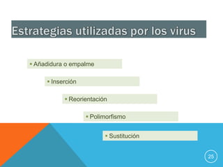  Añadidura o empalme

      Inserción

            Reorientación

                    Polimorfismo


                          Sustitución


                                         25
 