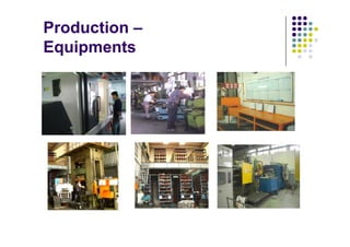 Production –
Equipments
 