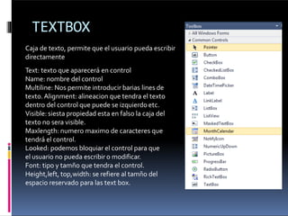 Entorno de Visual Basic 2010 | PPTX