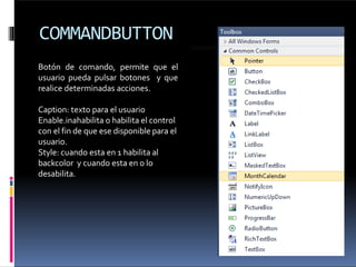 Entorno de Visual Basic 2010 | PPTX