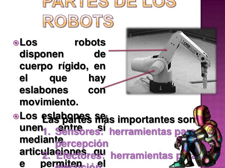 Parte de un robot