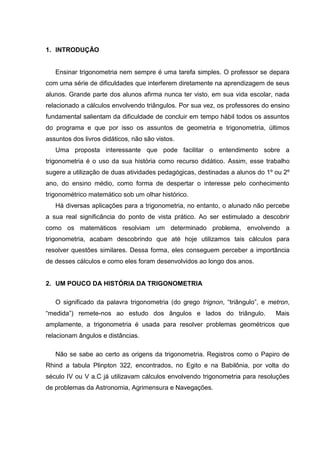 Parte escrita trigonometria