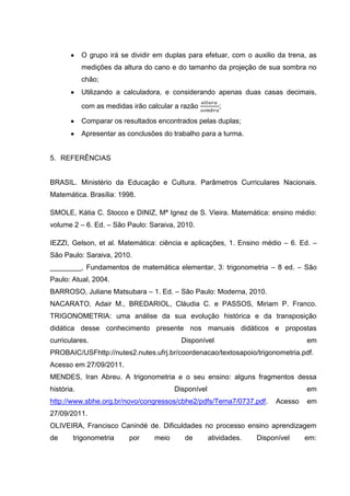 Parte escrita trigonometria