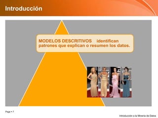 IntroducciónIntroducción a la Minería de Datos