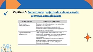 Capítulo 5- Fomentando projetos de vida na escola:
algumas possibilidades
 