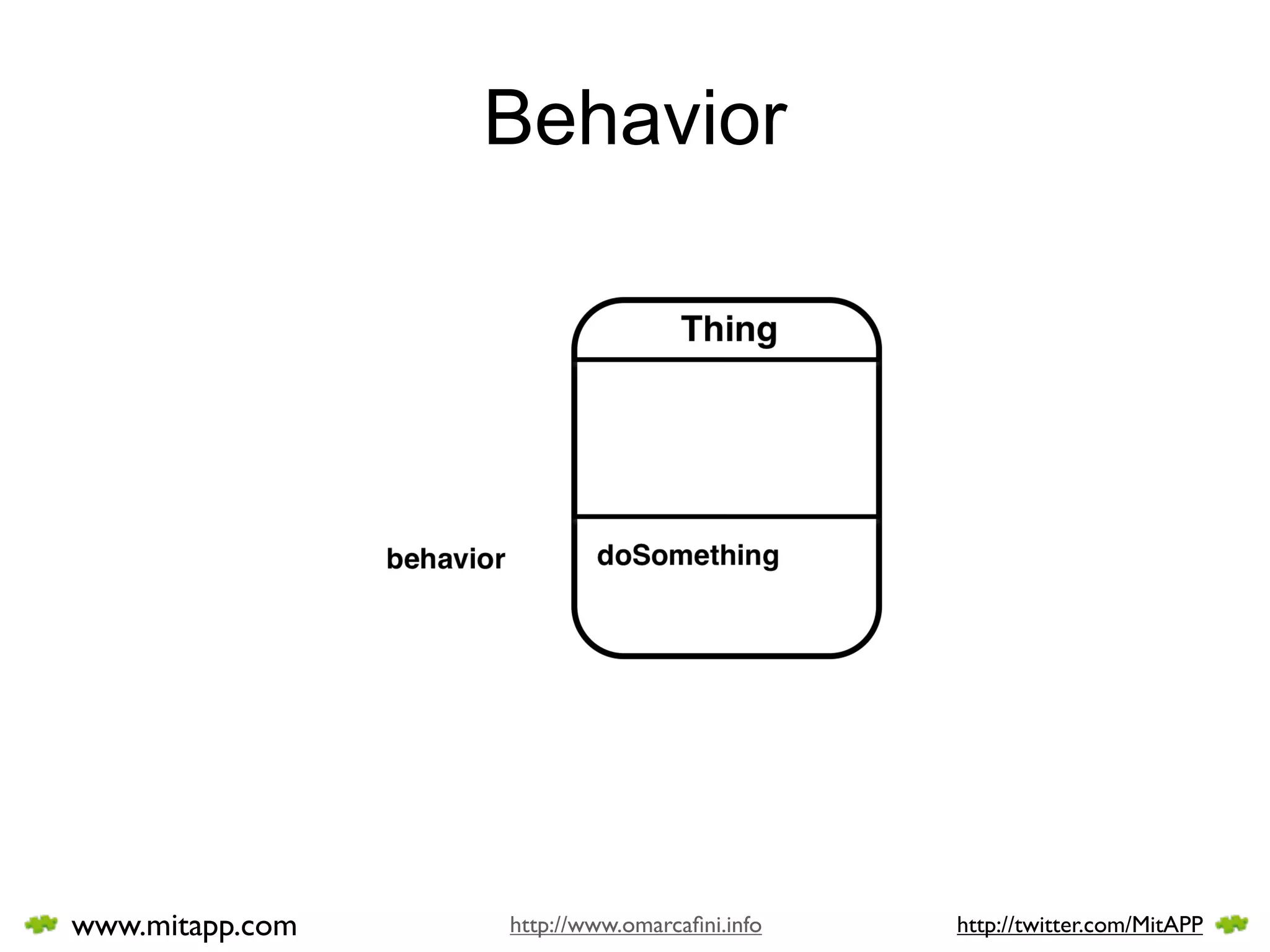 Behavior




www.mitapp.com   http://www.omarcaﬁni.info   http://twitter.com/MitAPP
 