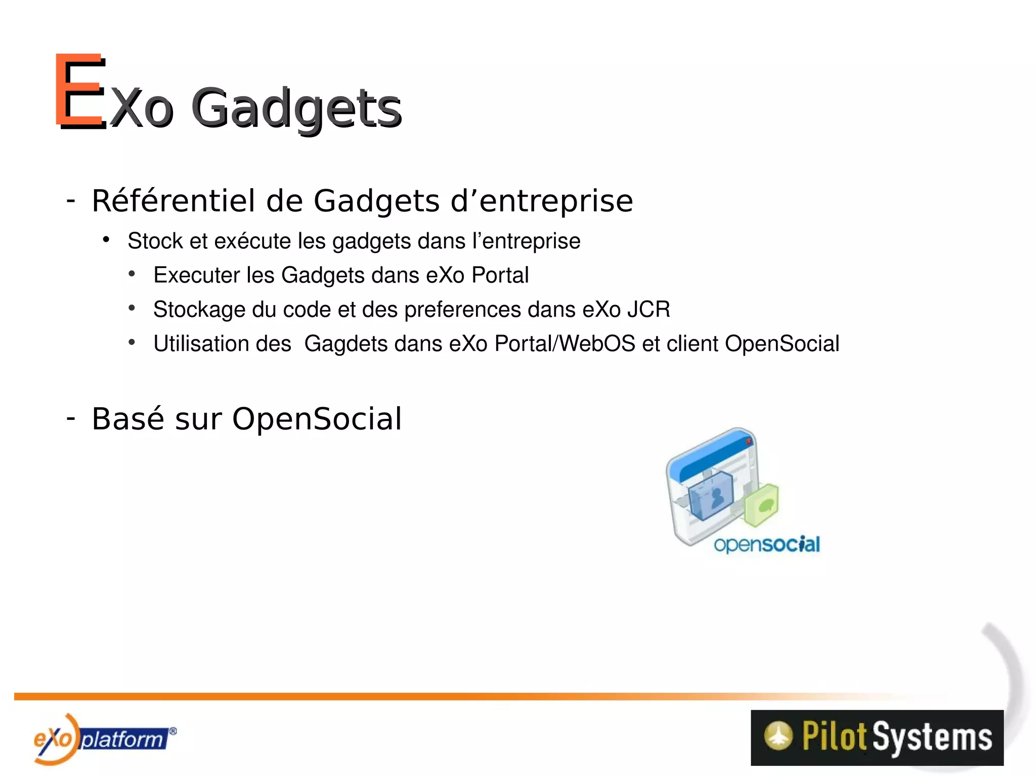 Partenariat Exo Platform/Pilot Systems