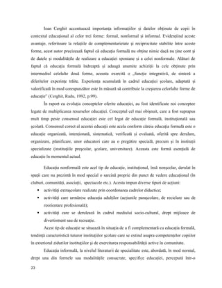 Cont Informa Parteneriate educationale - premise ale eficientizarii educatiei ...
